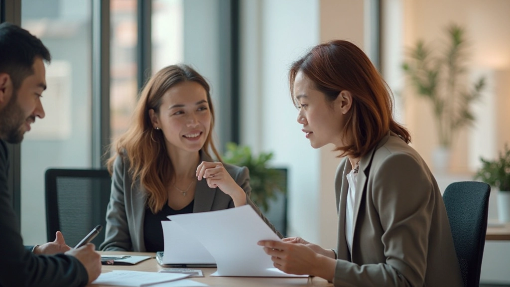 Команда специалистов обсуждает приоритеты и стратегию управления информацией